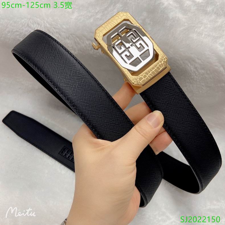 Givenchy belt 自动扣 35mmX95-125cm 7D01